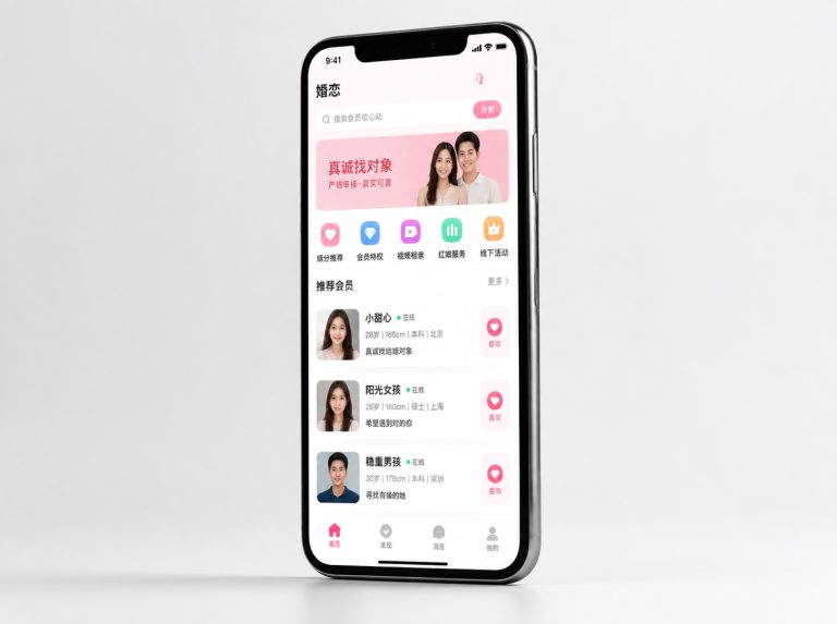 金寨县婚恋APP与手机H5网站